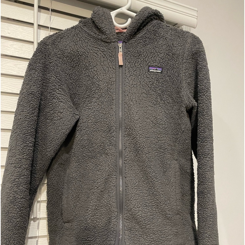 Patagonia Hooded Youth Fleece Coat